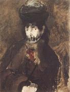 Edouard Manet Jeune femme voilee (mk40) oil painting